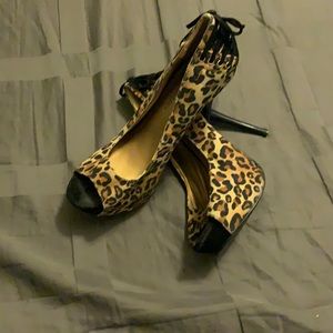 Leopard Heels